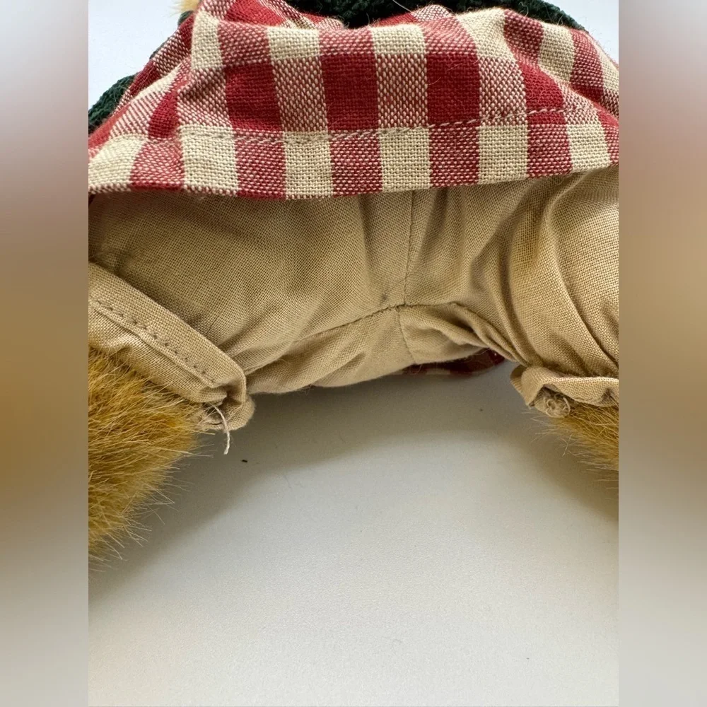 Boyds Bears GALA APPLESMITH #917441 Green Sweater Red Apple Dress Retired Plush